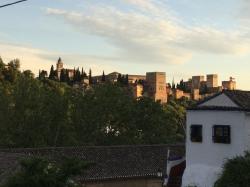 A view of Alhambra Palace, Granada