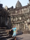 Inside the walled city of Angkor Wat
