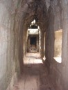 the stone corridors were very long with many halls