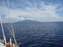 raja volcano, one of many we saw off the N coast of Flores and Kawula Islands