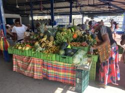 The open market at LeMarin, Martinique