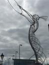 European Union statue Belfast