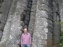 Mike at Organ Pipes Giants causeway