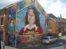 Bobby Sands mural Falls Road Belfast