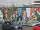 International protest mural Belfast