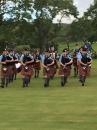 Pipe band on Mull