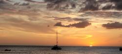 Sunset from Manta Bay Resort