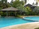 The pool bar at Rebak Island Resort Marina where we stayed in Langkawi.