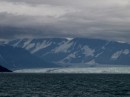 The left half of the Hubbard Glacier. Once again we were prevented from getting closer by the ice pack in the bay, but still spectacular, even from a distance.