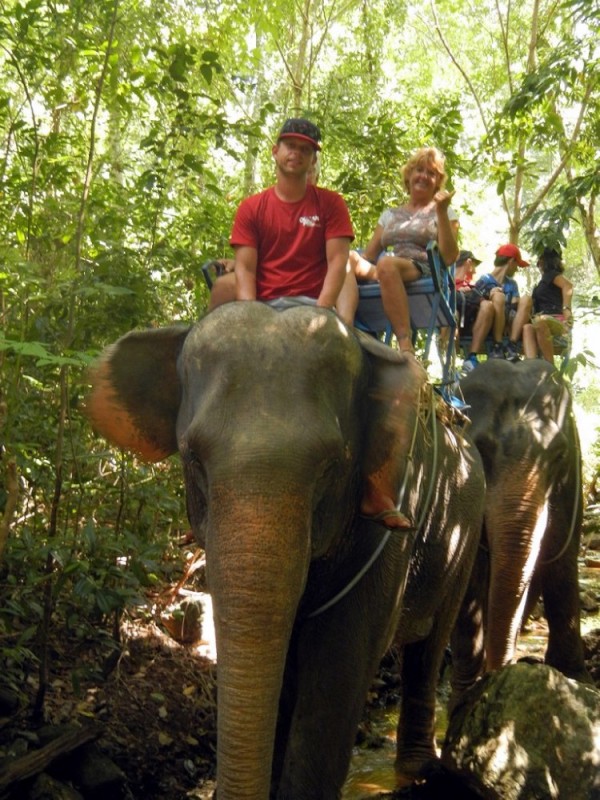 Elephant trekking - Ko Lanta