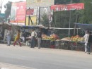 Fruit stand on way to Agra from Delhi