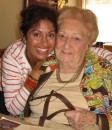 Monique and her beloved grandma