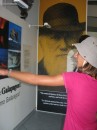 Cammi at the Darwin Center during one of our field trip days