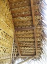 Hand woven huts, Tuamotus