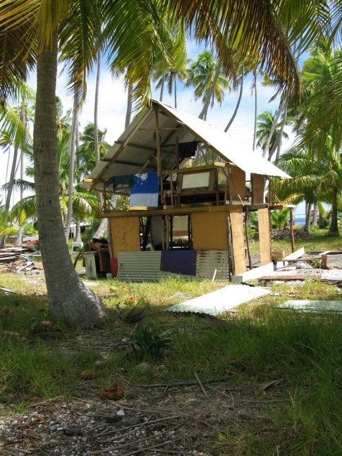 Local hut in Fakarava
