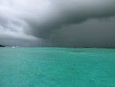 Front coming through Tobago Cays