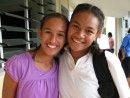 Cammi and her guide for high school - Niuatoputapu, Tonga