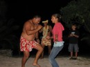 Cammi shakin it, Aitutaki