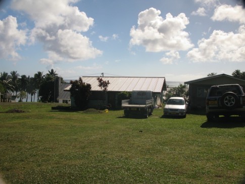 Typical home in Aitutaki, Cook Islands