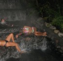 Ecothermenales in La Fortuna, CR...relaxing after hiking all day...you bet!