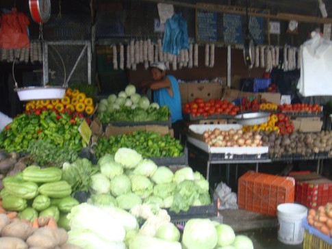 Fresh market in Panama City - photo from s/v Lightfoot
