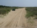 Vehicle roads at Cape Lookout
