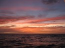 Sunset over Bahia Santa Maria