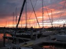 Sunset over Marina Coral