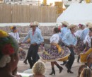 Traditional Mexican dance at cruisers party 