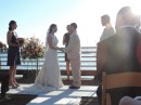 Jessica and Collin tie the knot.  Ray