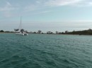 anchorage on island near Noumea
