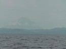 14 Costa Rican volcano barely visible in overcast