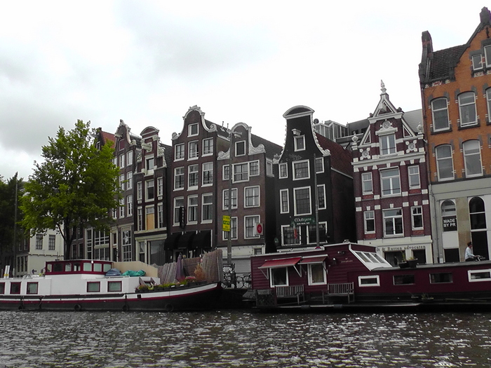 Traditional Dutch architecture.