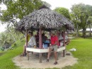 fale we used for our picnic lunch at To sua Ocean Trench