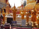 Wat Phro That Doi Suthep: Each Buddha position designates a period in the life of Buddha.