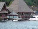 Bora Bora - Mai Kai dinghy dock and restaurant