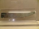Archaeological Museum. Bronze saw with tiny teeth but you can