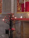 The Church of San Firenze: Candle prayer lit for Pauline Thrash.