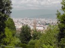 Boboli Gardens: View of Florence from the highest point of the gardens.