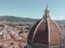 Campanile di Giotto: Overlooking the massive dome of the Basilica di Santa Maria del Fiore.
