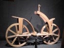 Da Vinci Museum: Chain and sprocket driven bicycle.