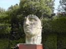 Boboli Gardens: Apollo was the favorite of the woman who designed the gardens and this is a bust of him.