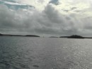 numerous islands visible from the lagoon of Makamaka and Lapi islands