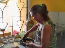 Belinda and Virginia took a cooking class at the home of an Indonesian family