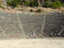 Dennis in the theater which hosted the musical and dramatic contests of the Pythian Games.