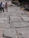 Ancient Delphi road (Sacred Way).