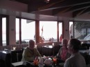 dinner with Deanna and Tom at the Boathouse Restaurant just down the hill from our house 