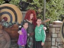 pic with Merida from Brave