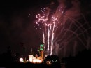 fireworks to top off the day during the Fantasmic show