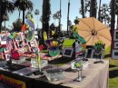 Sunday Arts Faire along the Beach - something we search out in foreign countries
